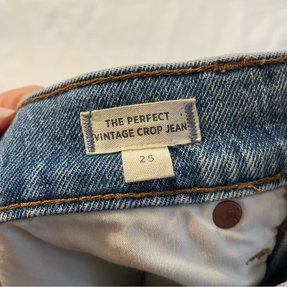 Madewell The Perfect Vintage Cropped Jeans - Picture 5 of 8